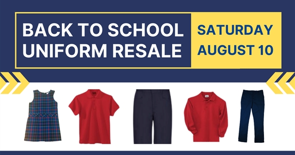 Uniform Resale - Saturday, August 10th